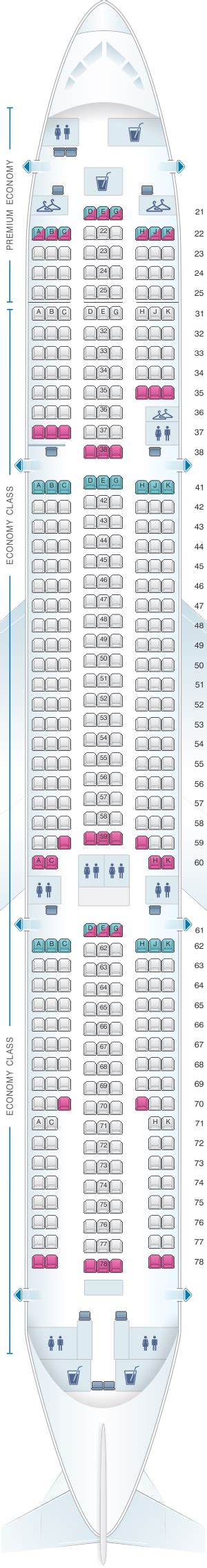 philippine airlines a330 seat map.
